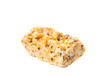 dessert of cereal and fruit isolated