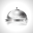 tray as restaurant icon