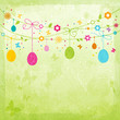Colorful Happy Easter design