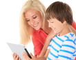 Foto: Teenage sister with young brother Teenage sister with young brother