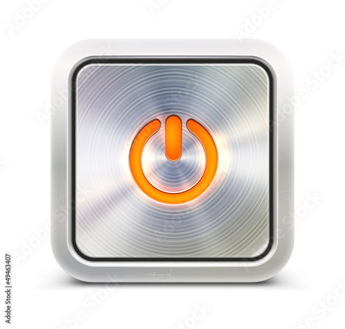 Illustration: Power button Power button