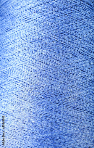 Photo: thread blue thread blue