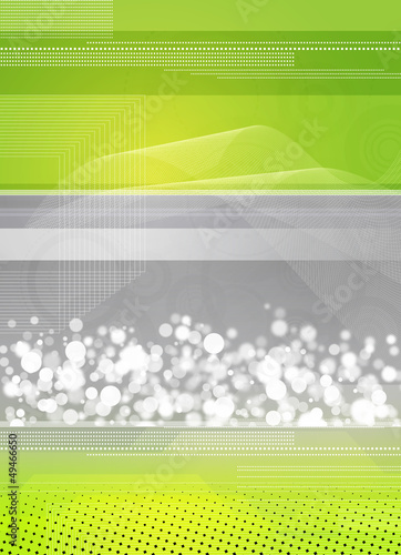 Illustration: green grey backdrop green grey backdrop
