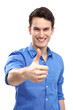 Man with Thumbs Up