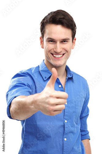 Photo: Man with Thumbs Up Man with Thumbs Up