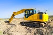 Bagger Seitenansicht