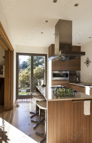 Photo: beautiful apartment, interior, kitchen beautiful apartment, interior, kitchen