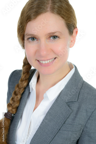 Photo: lächelnde businessfrau lächelnde businessfrau