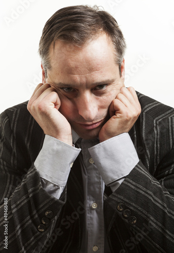 Photo: portrait of adult man portrait of adult man