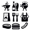 barbecue icons