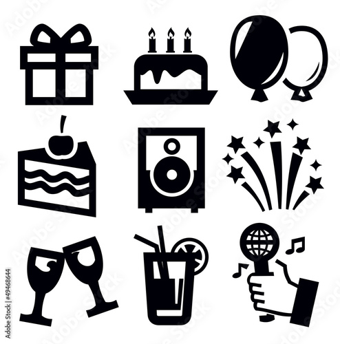 Vector: birthday icon birthday icon