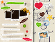 Vector: Vintage scrapbook elements set 3. Vintage scrapbook elements set 3.