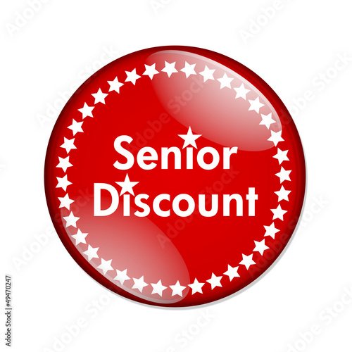 Illustration: Seniors Discount button Seniors Discount button