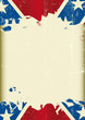 Grunge confederate flag