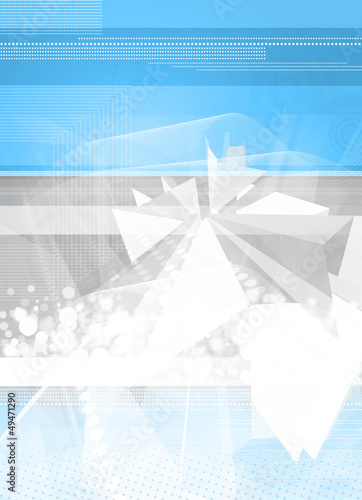 Illustration: blue grey backdrop blue grey backdrop