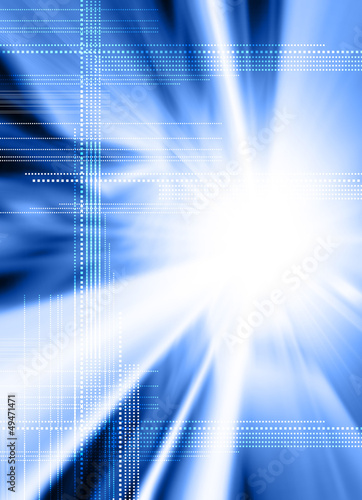 Illustration: blue digital backdrop blue digital backdrop