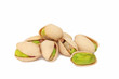 Stack of pistachios (isolated)