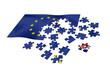 Croatia. Newest piece in the EU puzzle. Flag.