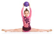 Young professional gymnast
