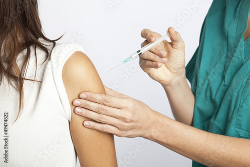 Photo: Impfung gegen Grippe Impfung gegen Grippe