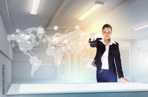 Photo: Business communications Business communications