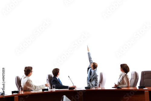 Photo: Business presentation Business presentation