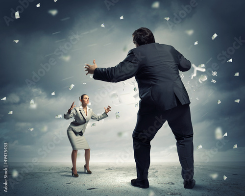 Photo: Business dispute Business dispute