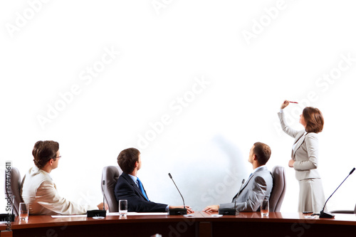 Photo: Business presentation Business presentation