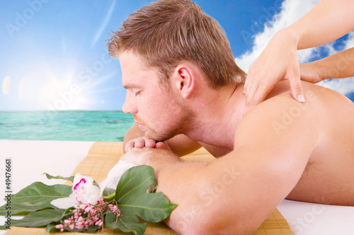 Photo: mann im urlaub mann im urlaub