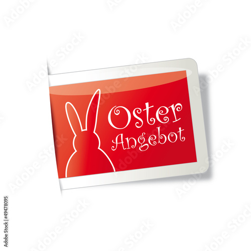 Vector: Osterangebot, Osterspecial, Etikett, Button Osterangebot, Osterspecial, Etikett, Button