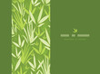 Vector: Vector bamboo branches vertical decor seamless pattern Vector bamboo branches vertical decor seamless pattern