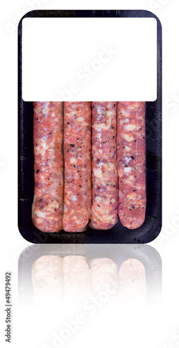 Photo: barquette saucisses barquette saucisses