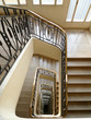 escalier arts décoratifs en colimaçon