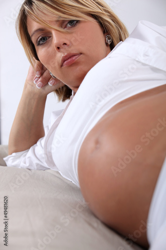 Photo: Pregnant woman Pregnant woman