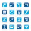 Vektor: plumbing objects and tools icons - vector icon set plumbing objects and tools icons - vector icon set