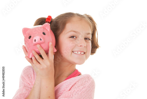Photo: child with savings child with savings