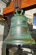 Italy: the Pisa leaning tower big bell.