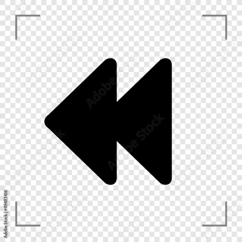 Vector: Fast Backward Icon Fast Backward Icon