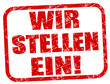 Wir stellen ein Stempel  #130213-svg03