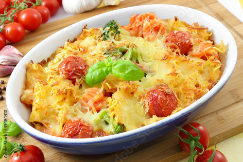 Photo: italian pasta bake - italienischer Nudelauflauf italian pasta bake - italienischer Nudelauflauf