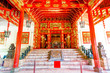 Entrance of Chinese style palace in Bang Pa-In Palace, Thai Entrance of Chinese style palace in Bang Pa-In Palace, Thai