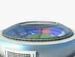 sport arena. stadium 3d illustration