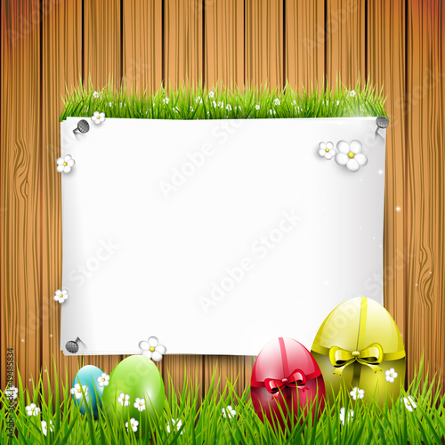 Vector: Easter greeting card Easter greeting card