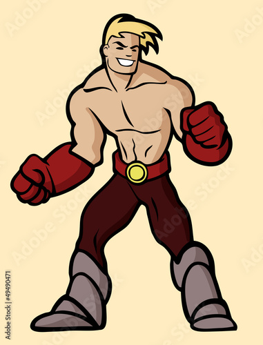 Vector: Strong man Strong man