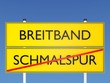 Internetausbau, Breitband vs Schmalspur - 3d