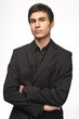 Photo: Young businessman crossed the arms Young businessman crossed the arms