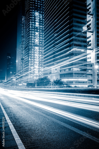 Photo: light trails light trails