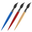 Illustration: art brushes isolated art brushes isolated
