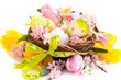 Easter Eggs in a nest