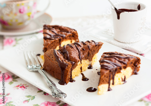 Photo: Chocolate cake Chocolate cake